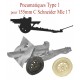 Pneumatiques Type 1 pour 155mm C Schneider 1917