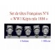 Set of French heads N°4 " WW1 cap 1884 "
