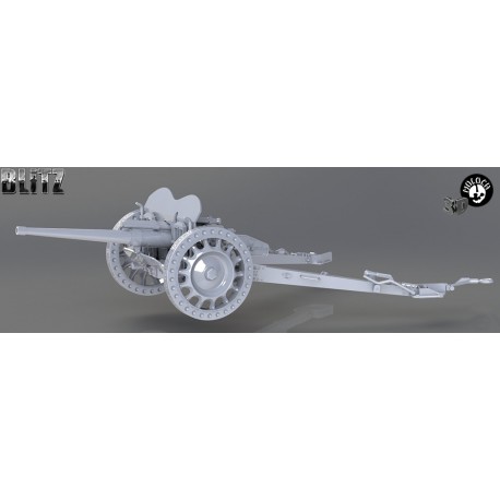 Cannon anti-tank 47 mm - Wheels RAF