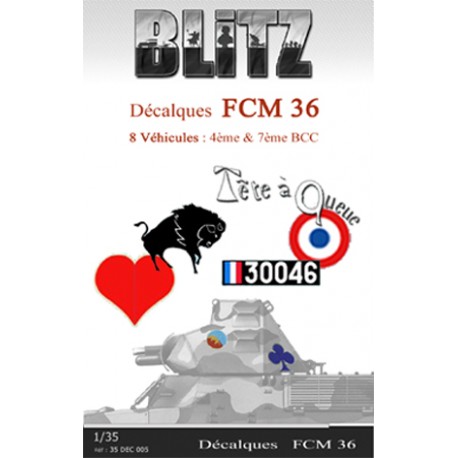 Décalques FCM 36