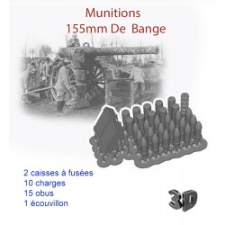 Munitions 155mm De Bange