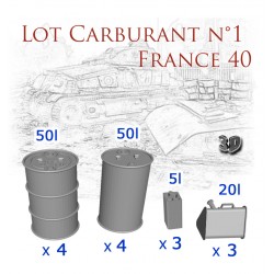 Fuel lot France 40 n°1
