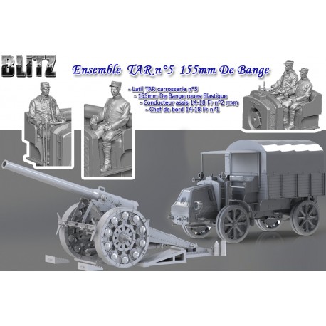 Ens TAR c5 - 155mm De Bange Elastique