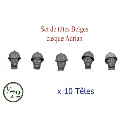 Set de têtes Belges Adrian