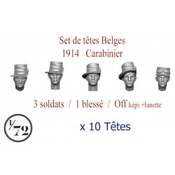 Carabinier Belgian head 1914