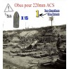 Obus  pour 220mm ACS