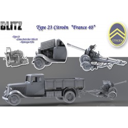 Ens Type 23 & 25AC mle 34 & Remorque FAL