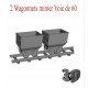 Wagonnets    minier    Voie 60