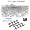 Short Rail 60 cm military railways