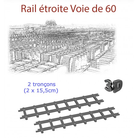 Rail Voie de 60