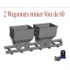 Wagonnets    minier    Voie 60