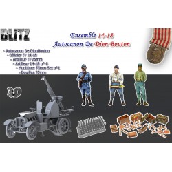 Ens  14-18 Autocanon De Dion Bouton