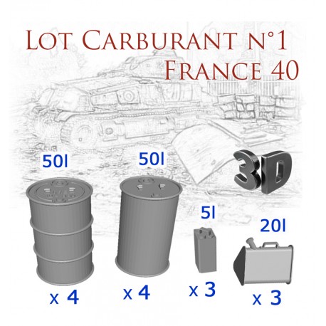 Lot carburant France 40 n°1