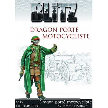 Dragon porté motocycliste